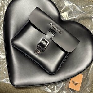 Dr. Martens Black heart bag large size